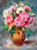 Jug of Flowers II Poster Print by Ronald Bolokofsky # FAS1864