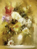 Golden Bouquet I Poster Print by Ronald Bolokofsky # FAS1853