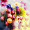 Colorful Bouquet III Poster Print by Ronald Bolokofsky # FAS1795