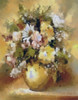 Golden Bouquet III Poster Print by Ronald Bolokofsky # FAS1856