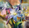 Clematis Garden Poster Print by Ronald Bolokofsky # FAS1825