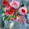 Flowers For Stephanie Poster Print by Ronald Bolokofsky # FAS1916