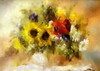 Summer Bouquet I Poster Print by Ronald Bolokofsky # FAS1804