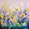 Dancing Garden I Poster Print by Ronald Bolokofsky # FAS1805