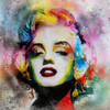 Portrait of Marilyn II Poster Print by Ronald Bolokofsky # FAS1737