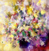 Radiant Bouquet I Poster Print by Ronald Bolokofsky # FAS1839