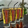 Cocktails II Poster Print by Ronald Bolokofsky # FAS1549