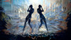 Dancing In the Rubble Poster Print by Ronald Bolokofsky # FAS1552