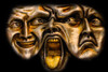 Golden Expressions Poster Print by Ronald Bolokofsky # FAS1567