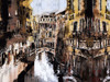 Old Venice II Poster Print by Ronald Bolokofsky # FAS1475