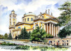 The Basilica Architecture Poster Print by Ronald Bolokofsky # FAS1409
