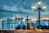 Afternoon in Venice III Poster Print by Ronald Bolokofsky # FAS1416