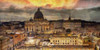 Vatican Sunset  Poster Print by Ronald Bolokofsky # FAS1503
