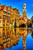 Brugges I Poster Print by Ronald Bolokofsky # FAS1434