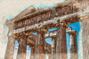 Acropolis I Poster Print by Ronald Bolokofsky # FAS1360