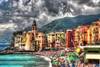 Camogli Poster Print by Ronald Bolokofsky # FAS1438