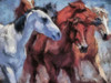 Small Herd Poster Print by Ronald Bolokofsky # FAS1304