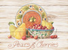 Pears and Cherries Poster Print by Unknown Unknown # F101618