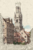 Belfry Tower Poster Print by Ronald Bolokofsky # FAS1372