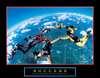 Success - Skydivers Poster Print by Unknown Unknown # F101733