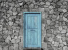 Blue Door Poster Print by Anonymous Anonymous # FAF1618