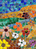 Mountainscape with Flowers II Poster Print by Jonathan Mandell # FAF1519