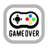Game Over Color Poster Print by Enrique Rodriquez Jr # ERJSQ056B