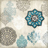 Decorative Blue Ornaments I Poster Print by Ellie Roberts # ELR111502DG