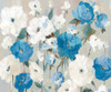 Blue Bouquet Poster Print by Ella K Ella K # EL043A