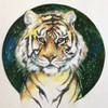 A Tiger Poster Print by Emma Catherine Debs # ECSQ005A