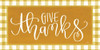 Give Thanks    Poster Print by Imperfect Dust Imperfect Dust # DUST565