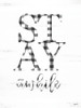 Stay Awhile Poster Print by Imperfect Dust Imperfect Dust # DUST672
