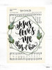 Jesus Loves Me Poster Print by Imperfect Dust Imperfect Dust # DUST443