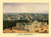 Washington DC - Sachese 1852 Poster Print by Sachese Sachese # DCWA0007
