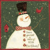 Snowman Have Yourself Poster Print by Dan DiPaolo # DDPSQ334C2