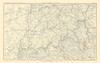 Illinois Indiana Ohio Kentucky - Bien 1895 Poster Print by Bien Bien # CWIL0002