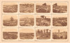 Rebel Lines Atlanta Georgia - Bien 1894 Poster Print by Bien Bien # CWGA0017