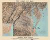 War of Virginia Maryland Delaware Washington DC Poster Print by Schaus Schaus # CWEC0004