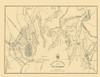 Defences of City of Mobile - Bowen 1866 Poster Print by Bowen Bowen # CWMO0003
