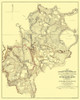 Monterey Tennessee Corinth Mississippi - Bien 1862 Poster Print by Bien Bien # CWMO0001