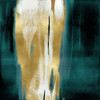 Free Fall Green with Gold I Poster Print by Christine Wright # CTW116566