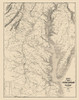 Virginia Maryland Delaware - Blunt 1861 Poster Print by Blunt Blunt # CWEC0013
