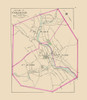 Naugatuck Connecticut - Hurd 1893 Poster Print by Hurd Hurd # CTNA0001