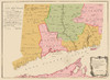Connecticut Colony - 1766 Poster Print by Unknown Unknown # CTCO0001