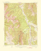 Dillion Colorado Quad - USGS 1955 Poster Print by USGS USGS # CODI0001