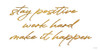 Stay Positive Poster Print by Cindy Jacobs # CIN2181