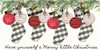 Have Yourself Ornaments Poster Print by Cindy Jacobs # CIN2112