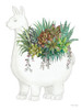 Proud Llama Pot II Poster Print by Cindy Jacobs # CIN1936