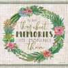 Making Memories Succulent Wreath Poster Print by Cindy Jacobs # CIN1274