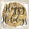 Happy Holidays Mandala II   Poster Print by Cindy Jacobs # CIN1344